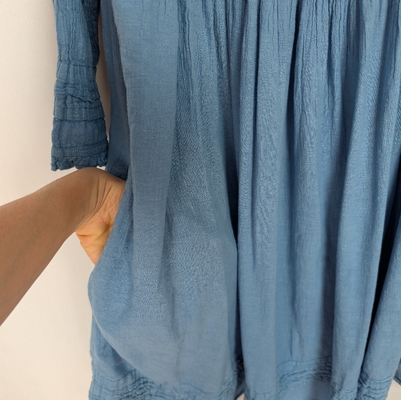 Sundance Fabienne Dress By JP and Mattie Cotton Babydoll - Picture 7 of 15